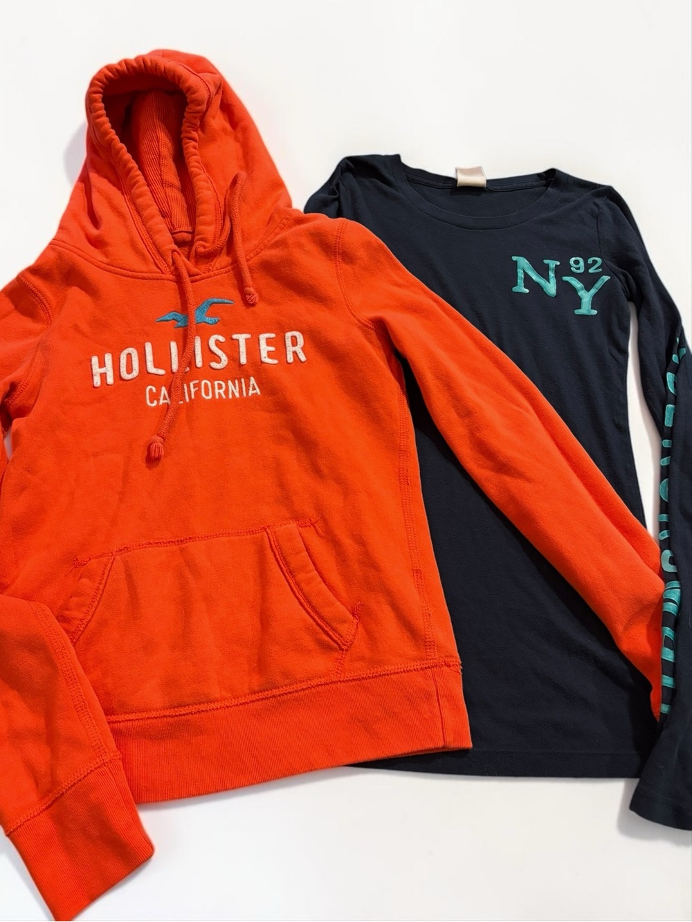Y2K Hollister Abercrombie & Fitch Bundle of 2! VIRAL Iconic Mallcore Era XS